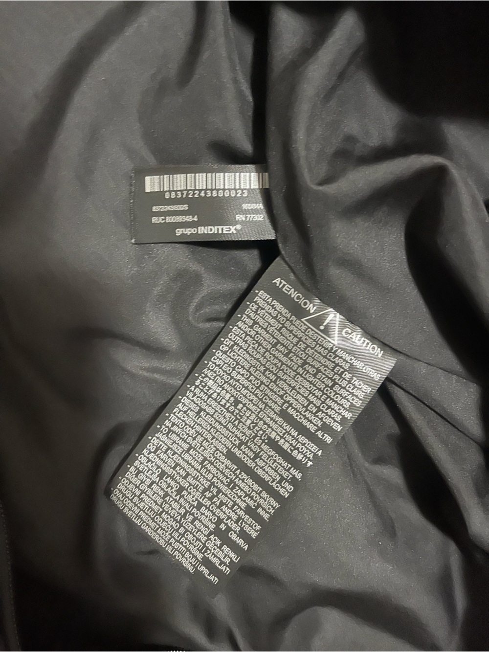 Zara hooded long puffer vest - Picture 6 of 8